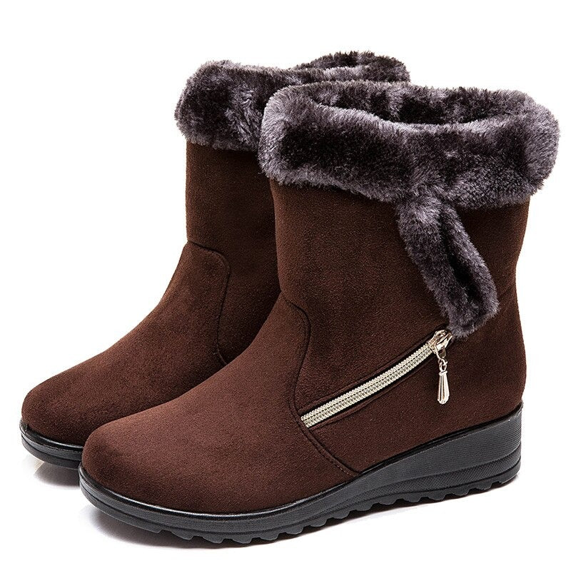 Bottine Fourrure Erika d'Hiver pour Femme